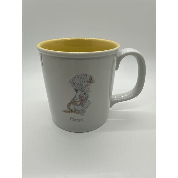 Precious Moments Mug March 1987 Samuel J Butcher 10 oz NWOT - Picture 1 of 7